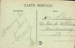 CPA Sens Le Square Jean Cousin et la Caisse d'Epargne