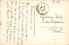 VINTAGE POSTCARD Sens the Cathedral the Gate Braces