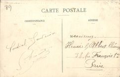 CPA Sens L'Hotel de ville vue prise par derriere