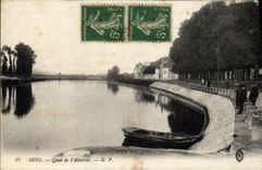 CPA Sens Quai de l'Abattoir