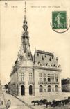 VINTAGE POSTCARD Sens the Town hall Seen of angle