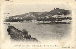 CPA Sens Environs de Sens l'Hermitage Saint Bon et le Nouveau Robinson