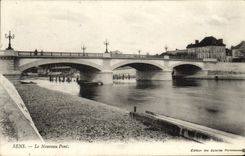 CPA Sens Le Nouveau Pont