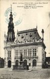 VINTAGE POSTCARD Sens the New Town hall jacade Thenard Place