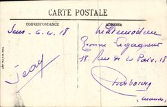 CPA Sens La Poterne des quatre Mares Faisant partie des Ruines des Anciens Remparts Gallo Romains Enfants 