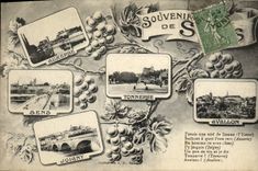 CPA Sens Auxerre Sens Tonnerre Avallon Joigny 