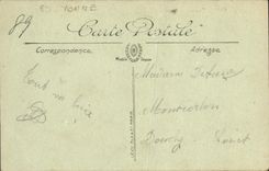 VINTAGE POSTCARD Sens Places and Street of the Republic