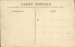 VINTAGE POSTCARD Sens the Flood January Consequences of a rising of 4m44 the boulevard of the centenary