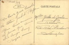 VINTAGE POSTCARD Sens the War memorial Militaria