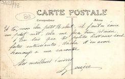 VINTAGE POSTCARD Sens the Central Gate of the Cathedral