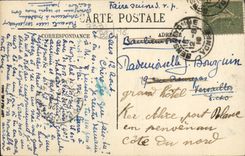 VINTAGE POSTCARD Sens Church St Maurice