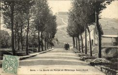 VINTAGE POSTCARD Sens the Road of Paron and the Holy Hermitage Jump