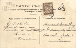 VINTAGE POSTCARD Sens the Road of Paron and the Holy Hermitage Jump