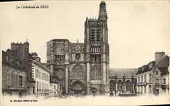 CPA Sens La Cathedrale de Sens