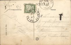 VINTAGE POSTCARD Sens Town of Sens