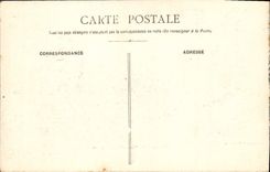 VINTAGE POSTCARD Sens Train station Seen External