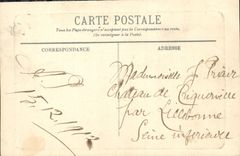 VINTAGE POSTCARD Sens Stopping and Vault of Good Saint