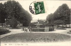 CPA Sens Le Tapis Vert Enfants