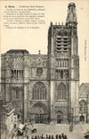 VINTAGE POSTCARD Sens Holy Cathederale Etienne