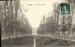 VINTAGE POSTCARD Sens the Tarbe Course