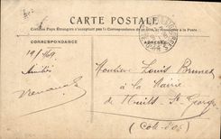 VINTAGE POSTCARD Sens the Tarbe Course
