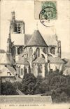 CPA Sens Abside de la Cathedrale