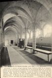VINTAGE POSTCARD Monastery of Sainte Dove close Sens the Refectory
