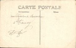 VINTAGE POSTCARD Monastery of Sainte Dove close Sens the Refectory