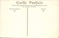 VINTAGE POSTCARD Sens the Statue of J Cousin