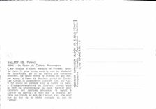 MODERN CARD Vallery the Part of the Castle Renaissance