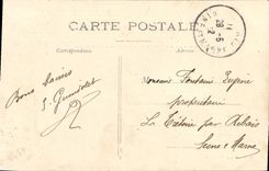 VINTAGE POSTCARD Vallery Overall picture the village of Vallery locates in French Gatinals