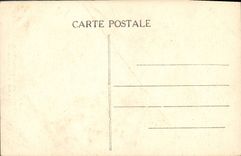 VINTAGE POSTCARD Vallery Tombeau of General of the Tool bag with its white marble Statue Works of Carl Elschoecht