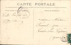 VINTAGE POSTCARD Vermenton the Bell-tower