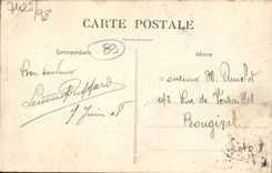 CPA Vermenton Vue Generale