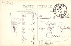 VINTAGE POSTCARD Vermenton the Church