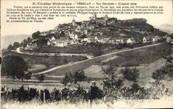 CPA Vezelay Vue Generale 