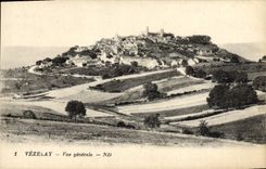 CPA Vezelay Vue Generale