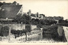 CPA Vezelay Vue Prise du Chemin de Ronde