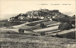 CPA Vezelay Vue Generale 