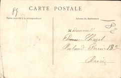 VINTAGE POSTCARD Vezelay the Church