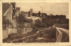 CPA Vezelay Anciens Fosses de la Ville et Chemin de ronde 