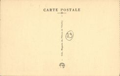 POSTAL Vezelay de la VENDIMIA la torre de la Campana-torre del reloj de la vieja tapa del Saint Pierre de la iglesia