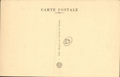 Circunferencia de Vezelay de la POSTAL de la VENDIMIA del estribillo a la basílica del apse de la Madeleine