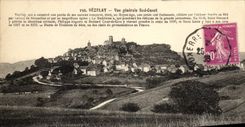 Opinión Cuest meridional de Vezelay de la POSTAL de la VENDIMIA