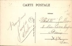 Opinión Cuest meridional de Vezelay de la POSTAL de la VENDIMIA
