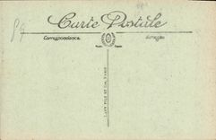 VINTAGE POSTCARD Vezelay Church of the Madeleine Together of the gate