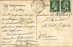 CPA Vezelay Basilique de la Madeleine Le Portail du Narthex et la nef