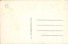 VINTAGE POSTCARD Vezelay the Neure Gate and the course Stone-drift