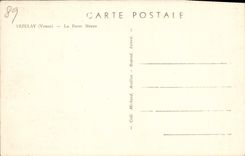 CPA Vezelay La Porte Neuve