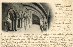 CPA Vezelay Le cloitre 